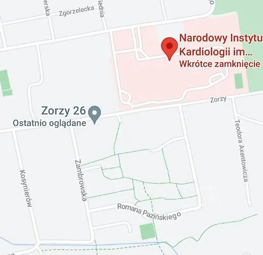 Zorzy Przy Instytucie Kardiologii Anin Apartament Warszawa